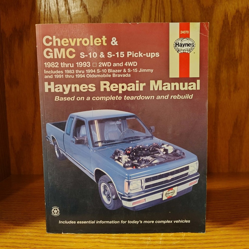 Chevrolet & GMC S-10 & S-15 Pick-Ups Haynes Repair Manual 24070